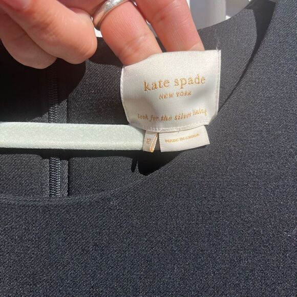 Kate Spade Sequin Beaded Pocket Shift Dress - Picture 3 of 8